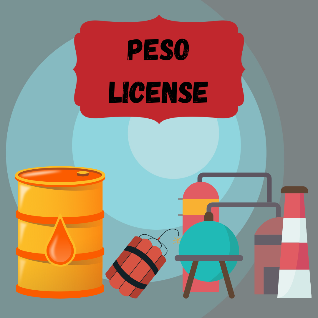 PESO License, PESO Registration